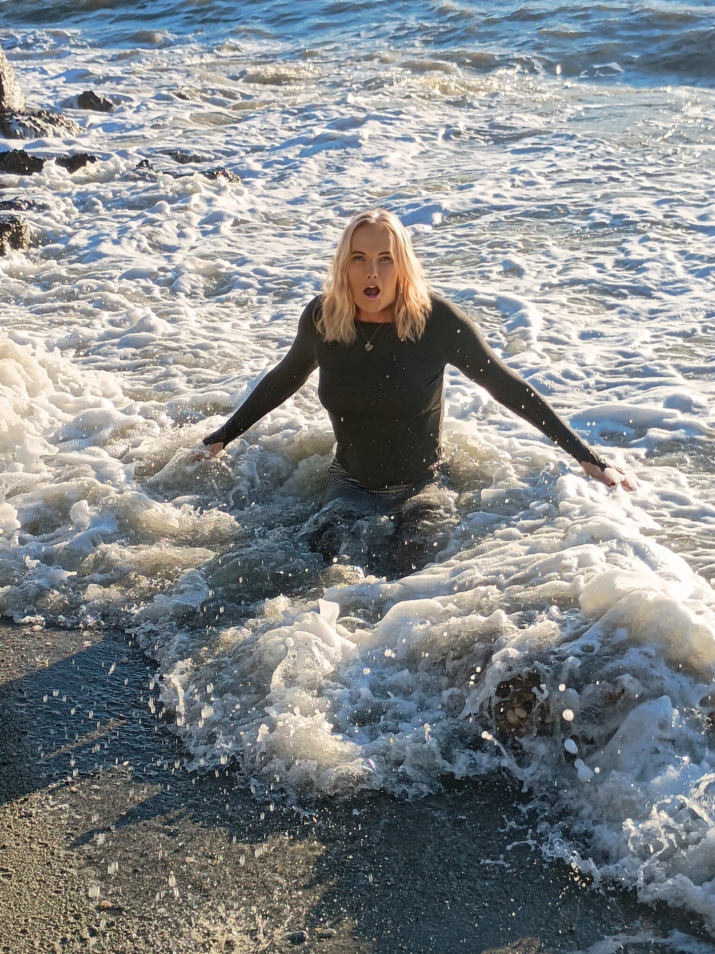 Tulula gets absolutely drenched on a chair and in the sea - Hot ASMR Bundle 🔥- Ideal get to know me set